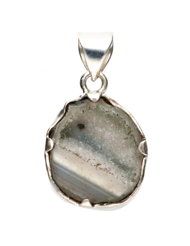 Colgante de Geodino d’Agate en Argent...