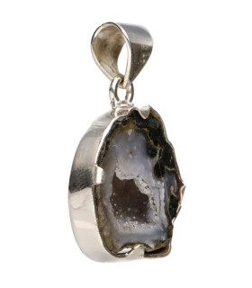 Colgante de Geodino d’Agate en Argent Sterling 925 (8Y)