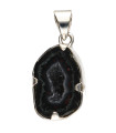 Agate Geodino Pendant in 925 Sterling Silver (9Y)