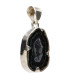 Agate Geodino Pendant in 925 Sterling Silver (9Y)