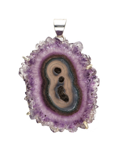 Colgante de Estalactite de Ametista...