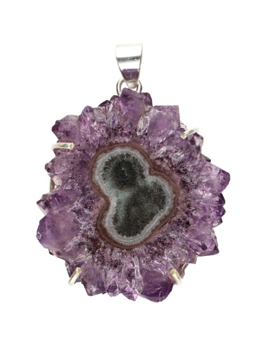 Colgante de Stalactite of Amethyst in...