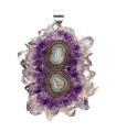 Amethyst Stalactite Pendant in 925 Sterling Silver (25Y)