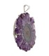 Colgante de Stalactite Amethyst in Sterling Silver 925 (26Y)