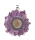 Colgante de Stalactite Amethyst in Sterling Silver 925 (26Y)