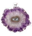 Colgante de Stalactite d’Améthyste en Argent Sterling 925 (27Y)