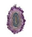 Colgante de Stalactite d’Améthyste en Argent Sterling 925 (32Y)