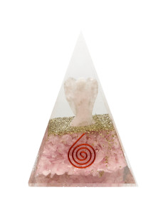 Pirámide Orgonite de Quartz...