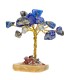 Confezione da 12 mini alberi con base in agata