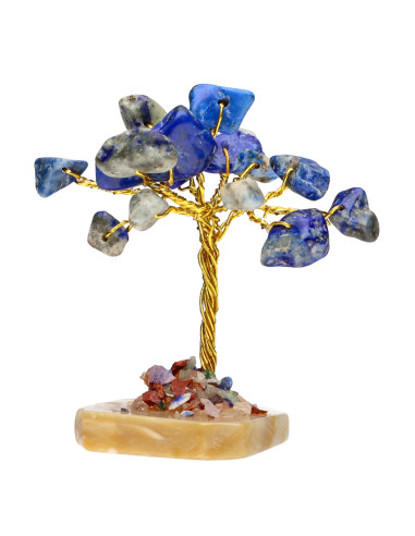 Pack di 12 Mini Alberi con Base di...