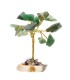 Confezione da 12 mini alberi con base in agata