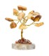 Confezione da 12 mini alberi con base in agata