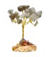 Confezione da 12 mini alberi con base in agata