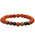 Pulsera de Rudraksha with Tiger Eye