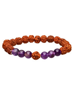 Pulsera de Rudraksha avec...