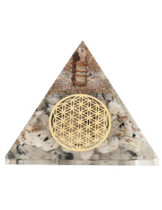 Pyramide Orgonite en Pierre...