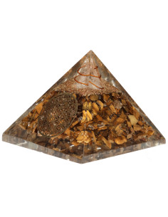 Pirámide Orgone Tiger Eye... 2