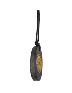 Oval Shungite Pendant with... 2