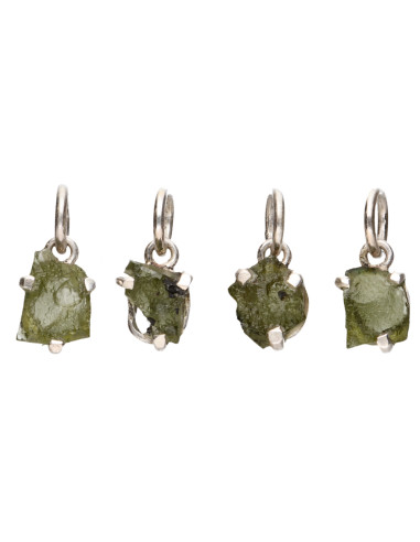 Colgante Bisel di Moldavite in...