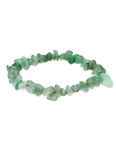 Green Quartz Chip Bracelet