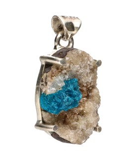 Colgante de Cavansita en Plata de Ley 925 (44Y)