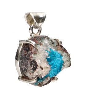 Colgante de Cavansita en Plata de Ley 925 (45Y)