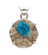 Colgante di Cavansita in Argento Sterling 925 (50Y)