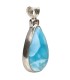Colar de Larimar em Prata de Lei 925 (55Y)
