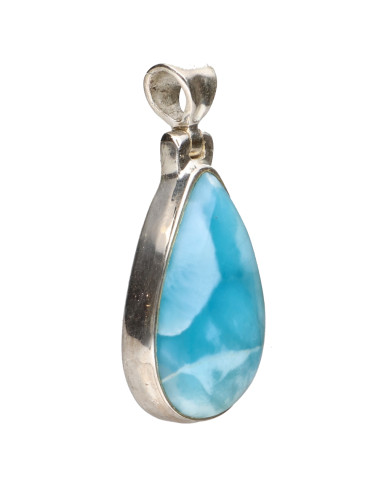 Colgante de Larimar en Plata de Ley...