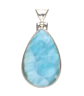 Colgante di Larimar in Argento Sterling 925 (56Y)