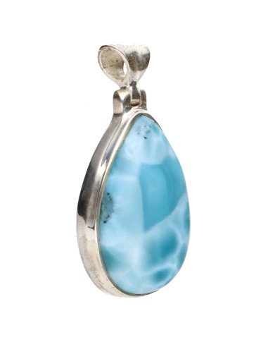 Colgante de Larimar in Sterling...