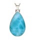 Colar de Larimar em Prata de Lei 925 (59Y)