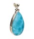 Colgante de Larimar in Sterling Silver 925 (59Y)