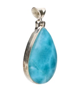 Colar de Larimar em Prata de Lei 925 (59Y)