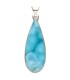 Colgante de Larimar em Prata de Lei 925 (60Y)
