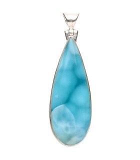 Colgante di Larimar in Argento Sterling 925 (60Y)