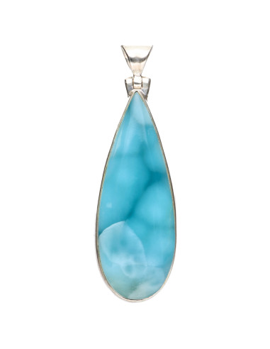 Colgante de Larimar en Plata de Ley...