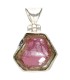 Colgante de Tourmaline Pastèque en Plata de Ley 925 (71Y)