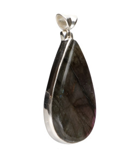 Colgante di Labradorite Viola in Argento Sterling 925 (82Y)