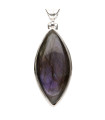 Colgante de Labradorite Morada en Argent Sterling 925 (83Y)