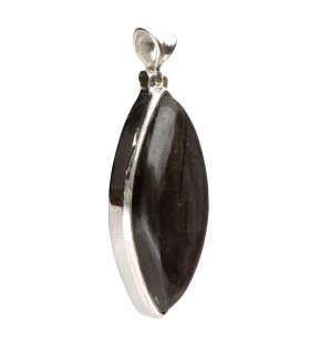 Colgante de Labradorite Morada en Sterling Silver 925 (83Y)