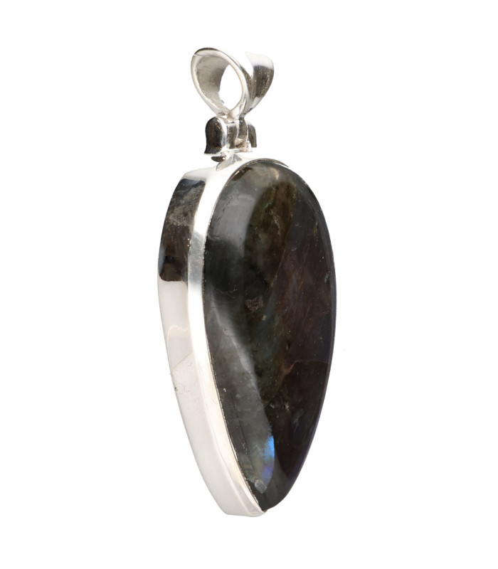 Colgante de Labradorite Morada en Plata de Ley 925 (84Y)