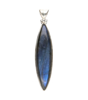 Colar de Labradorite em Prata de Lei 925 (87Y)
