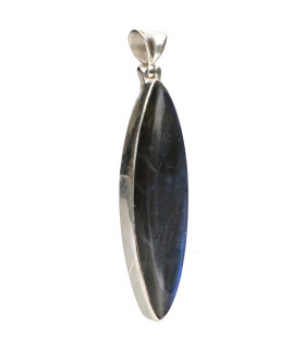 Colar de Labradorite em Prata de Lei 925 (87Y)