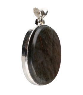 Colgante de Purple Labradorite in 925 Sterling Silver (90Y)