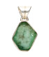 Colgante di Smeraldo in Argento Sterling 925 (1Z)