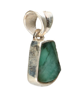 Colgante di Smeraldo in Argento Sterling 925 (2Z)