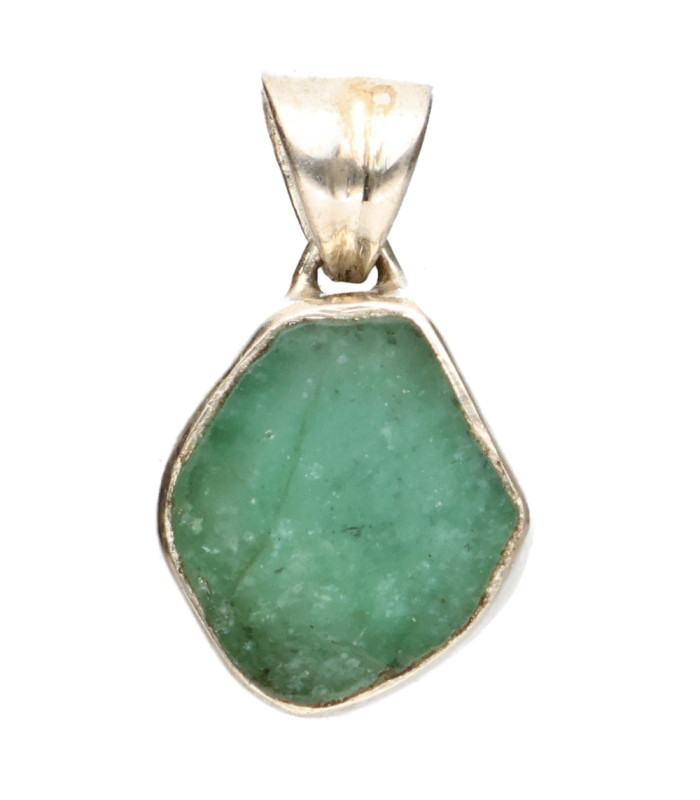 Colgante de Esmeralda en Plata de Ley 925 (3Z)
