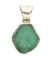 Colgante de Esmeralda en Plata de Ley 925 (3Z)