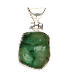 Colgante de Esmeralda en Plata de Ley 925 (5Z)